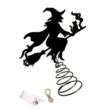 Saisonaler Halloween-Baum-Akzent mit Federsockel für die