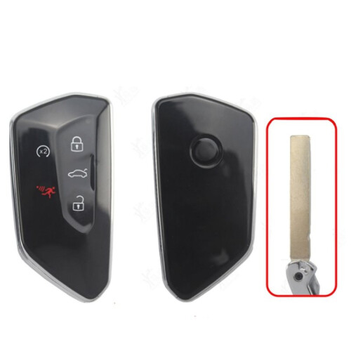 Car  Remote Key Shell Case 5 Buttons Key Shell Case for   8 MQB Key Shell 2