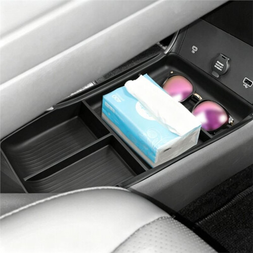 Car Central Console Lower Storage Box Organizer Tray Case Car Interior Accessories for   E5 2024-2026 2