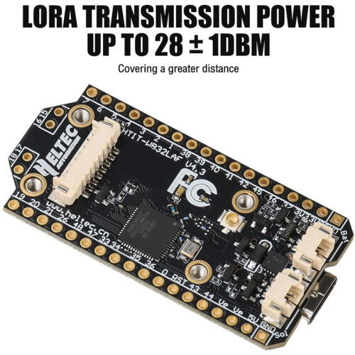 WiFi LoRa 32 V4-R8 Development Board ESP32-S3R8 SX1262 Dev-Board WiFi BLE LoRa Node with GPS Module for Meshtastic 1
