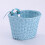 Woven Bike Basket for Kids Bikes, Waterproof with Adjustable Leather Straps 3