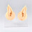 Fantasy Costume Elf Ear Prosthetic, Soft-Light green left ear 10