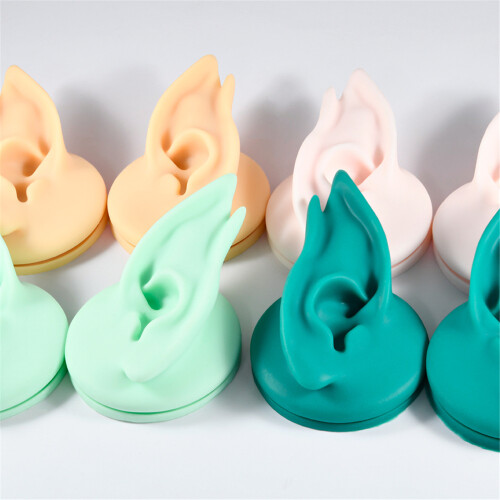 Accessoires d'oreille d'elfe en-Oreille gauche vert clair 1