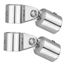 Bimini Top 2 Jaw Slides and 2 Eye End Caps, Bimini Top Hardware , Marine Sliding Sleeve Bimini Part