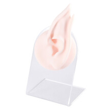 Accessoires d'oreilles d'elfe-Oreille droite rose et blanche