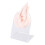 Accessoires d'oreilles d'elfe-Oreille droite rose et blanche 1