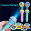 Kids Projector Flashlight 10 Cards 80 Patterns Night Light Bedtime Story Early Learning Educational Toy Gift 2