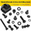 1500PCS M4 Screws with Nuts Assortment Kit, M4 Hex Socket Button & Cap  Bolts Nut and Washers Set for 3D Printer 2