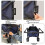 Adjustable Wagon Push Handle with Hook and Loop Strips Foldable Push Handle for Camping Wagons Canopy 5