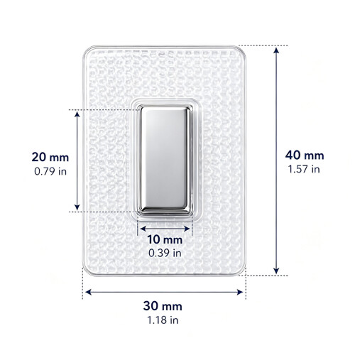 Mit PVC überzogene magnetische Stoffverschlüsse von Cosure, 2