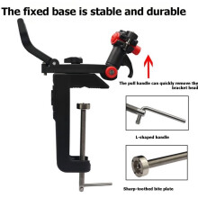 360 Adjustable Fishing Rod Holder Fishing Rod Stand Deck Mount for Boats & Kayaks Yacht