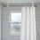 Curtain Rod Wall Mounts White 4 Pack for Bedroom Curtain Projects 4