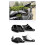 Upgraded, Widened, and Heightened Handguards/Wind Deflectors for VOGE SR4 MAX Motorcycles Black 3