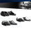 Upgraded, Widened, and Heightened Handguards/Wind Deflectors for VOGE SR4 MAX Motorcycles Black 5