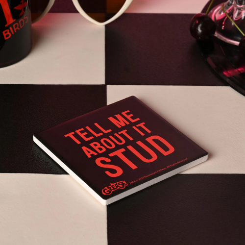 Fandomania Grease "Tell Me About, It, Stud" Coaster Black 1