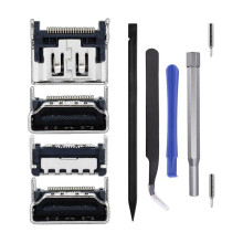 Für PS5 -Kompatibles Port-Werkzeugset T8 Bit Phillips 2.0 Schraubendreher Metallwerkzeuge Pinzette Hebelwerkzeug HDTV-Modul