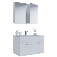 (Matt, Single Basin) 3 pcs. washroom washbasin Badinos SC
