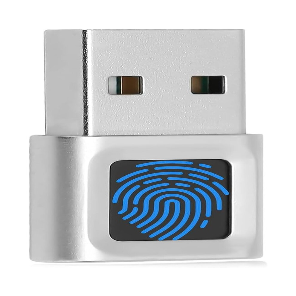 Usb Fingerprint Reader For Windows Hello, Mini Pc Biometric Scanner (360 Touch) 8583279350103
