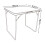 (Garden Dining Table, Home Assembly Required) Camping table garden table foldable 80x53 5