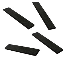 Schwarze Cutter-Grundplatten, 4-teiliger Ersatz für