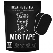 (2) Mouth Tape 30 Strips Deep Sleep Men's Sleep Tape Breathable Anti-Snoring Mouth Breath Corrector