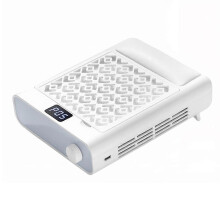 Professional Nail Dust Collector for Acrylic Nails with Hand Pillow 2Filters 5-Speed Turbine Brushl
