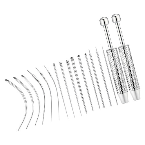 Piercing-sieraden Handling Tools Roestvrij staal 17-delige