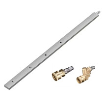 60cm High Pressure Car Radiator with Quick-Connect Tubing and Universal Joint Wash Tool Water Tank Cleaner