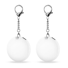 Lot de 2 Lampes Rondes pour Sac à Main, Portefeuille, Cabas, Porte-Clés, Lampe Tactile, pour Femmes, Filles et Mères