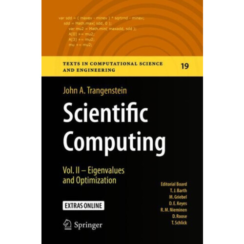 Scientific Computing Vol. II Eigenvalues and Optimization by John A. T