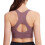 Womens Running Bra with Front Fastening Support Fit-Navy blue M 8