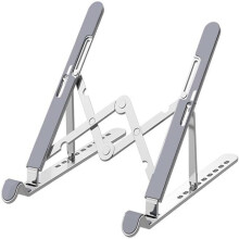 Ergonomic Laptop Stand Aluminum 7 Level Adjustable Portable Non Slip