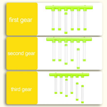 (40cmx26.77cm, Remote control) Catching Sticks Game for Children Reaction Speed Training Toy for Boys Girls Battery