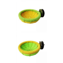2x Handwoven Bird Nest Hanging Sleeping Bed Conure Cockatoo Parrot Toys