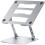 Foldable Laptop Stand Portable Cooling Tablet Stand Silver 1