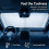 Front Windshield Cover with Reflective Silver Film for-type B 8