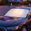 Front Windshield Cover with Reflective Silver Film for-type B 7
