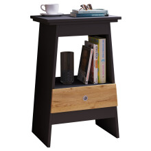 Wooden side table bedside table Spidali