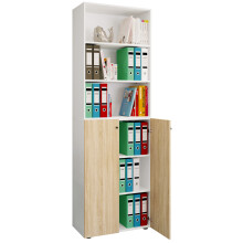 (Chipboard, Brown) Office cabinet File cabinet Regal Lona 6f