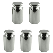 5X Calibration Weight for AWS Digital Scale, Carbon Steel, Chrome Finish, 1000G (1KG WGT)