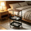 Rolling Bedside Table Cart 2 Tier Storage Shelf 2
