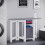 chest of drawers sideboard ironing board Bigalos White 4