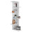 (Matt, Wood) Wooden Wall Rack Corner Shelf Balos XL 1