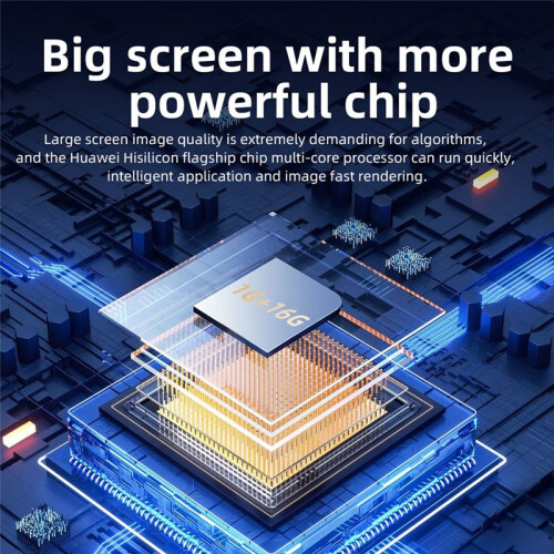 T100 Home Projector  Portable Multifunctional WIFI Same Screen Version HD Projector with US Plug 2