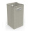 (Chipboard, Black) Laundry closet Zalo L 2