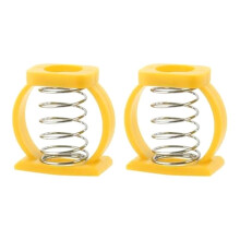 C Buckle Springs Bicycle Hinge Clip Bicycle Limit Hinge Clamp Compatible with Folding Bike Accessories Yellow