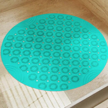 Tapis de douche antidérapant pour zones humides, ventouses à forte adhérence pour une évacuation optimale de l'eau, trous de drainage p