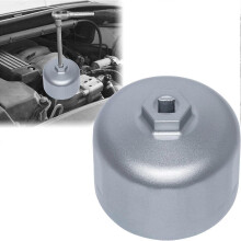 16drážkový klíč na olejový filtr 86 mm pro Volvo a BMW s víčky olejového filtru, demontážním nástrojem a objímkou o