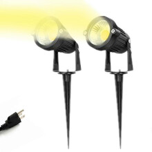 Metalen grondpen LED-landschapsspot, plug-and-play voor buitengebruik, geschikt voor tuin, gazon en muurverlichting, lange levensduur,