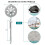 2 Inch 100 Pcs Sanding Discs Pad Kit with 31Pcs Cutting Discs for  Rotary Tool 2
